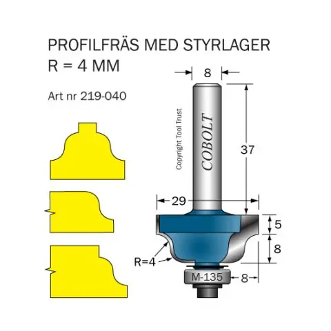 Cobolt 219-040 Profilfräs Sista chansen